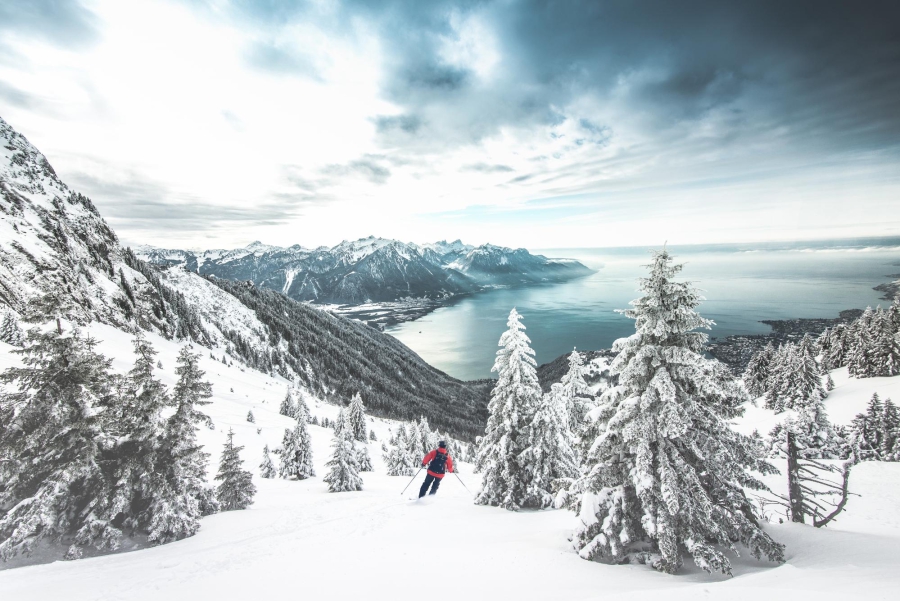 Wintersport Montreux